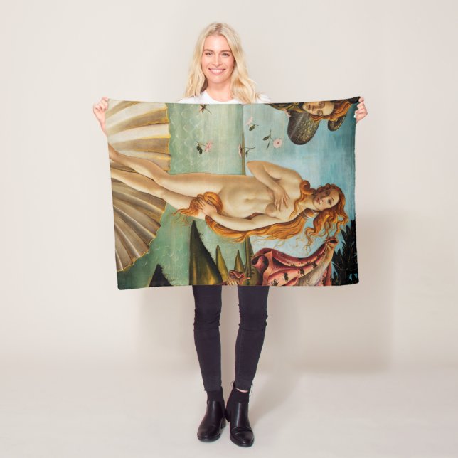 Cobertor De Velo O Nascimento de Vênus (detalhe), Sandro Botticelli (In Situ)