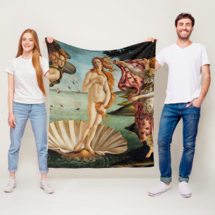 Cobertor De Velo O Nascimento de Vênus, Sandro Botticelli