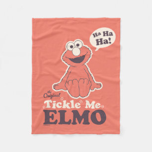 Cobertor De Velo O Original Tickle Me Elmo