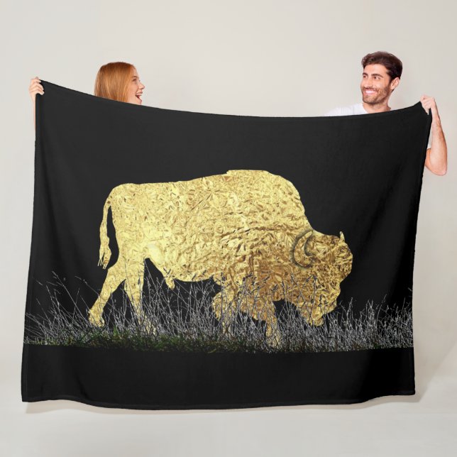 Cobertor De Velo O Ouro Buffalo Fleece Blanket (In Situ)