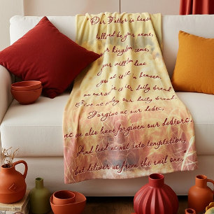 Cobertor De Velo O Pai Nosso