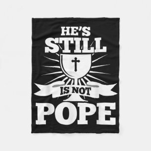Cobertor De Velo O Papa Francisco Não é o Meu Papa _1