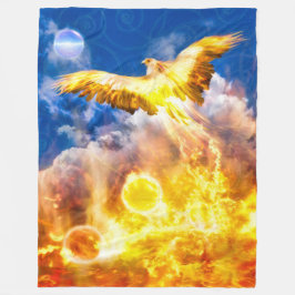 Cobertor De Velo O Pássaro Phoenix SUPERA SEUS PROBLEMAS