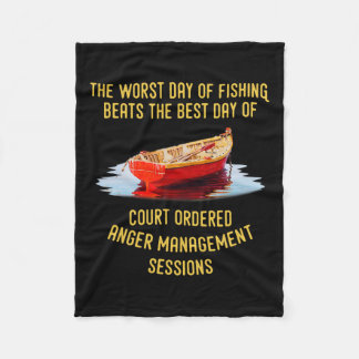 Cobertor De Velo O Pior Dia Da Pesca É O Melhor Dia Da Cou