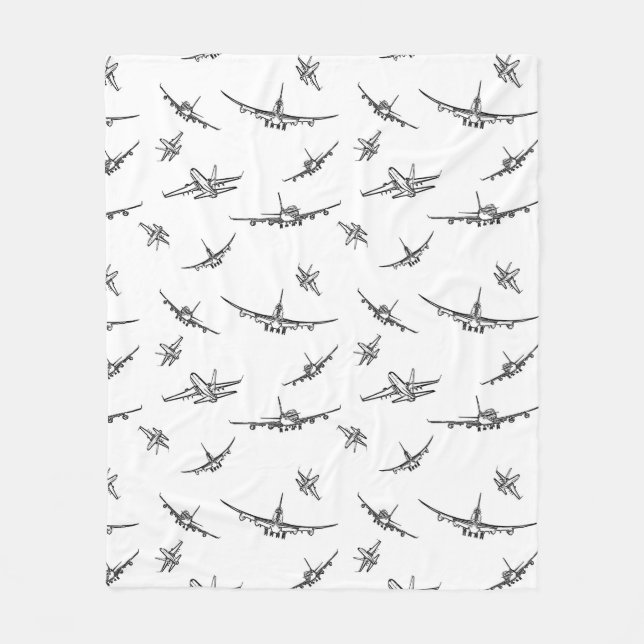 Cobertor De Velo O plano esboça // (Frente)