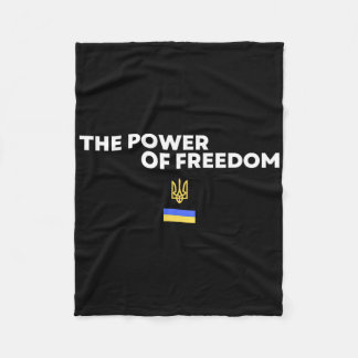 Cobertor De Velo O Poder Da Liberdade Tridente Símbolo Da Bandeira