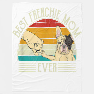 Cobertor De Velo O presente de Buldogue Fleece Blanket