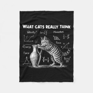 Cobertor De Velo O que os gatos realmente acham engraçado Física de