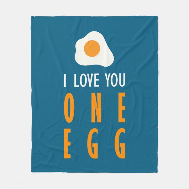 Cobertor De Velo O quiero un huevo (Frente)