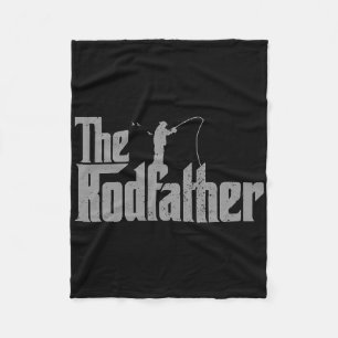 Cobertor De Velo O Rodfather Amante de Pesca Divertido Vara Pai Pei