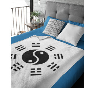 Cobertor De Velo O saldo: Ba Gua, oito trigramas yin yang TCM