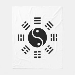 Cobertor De Velo O saldo: Ba Gua, oito trigramas yin yang TCM