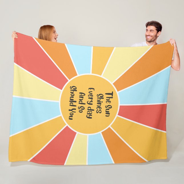 Cobertor De Velo O Sol Brilha Todos Os Dias E Vocês Deveriam (In Situ)