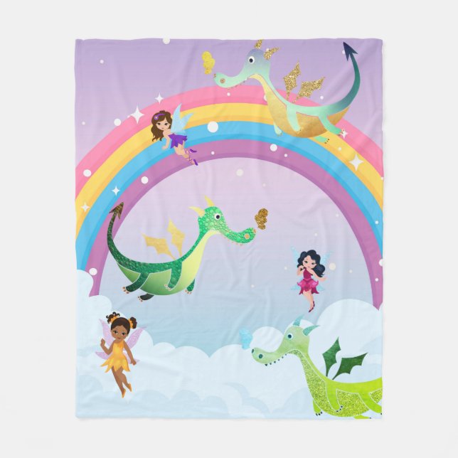 Cobertor De Velo O sonho de todas as meninas (Frente)