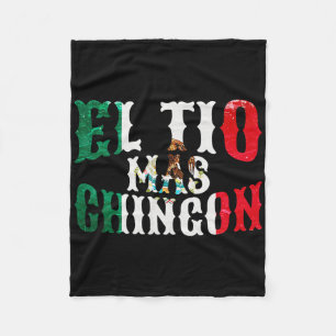 Cobertor De Velo O Tio Mais Chingon Mexicano Tio Gordo Espanhol Eng