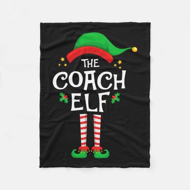 Cobertor De Velo O treinador Elf Family Matching Group (Frente)