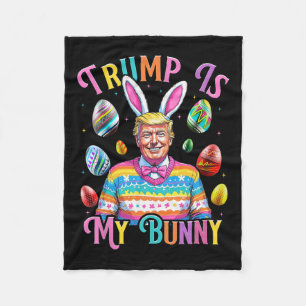 Cobertor De Velo O Trump É Meu Ovos De Primavera De Coelhinho Que F