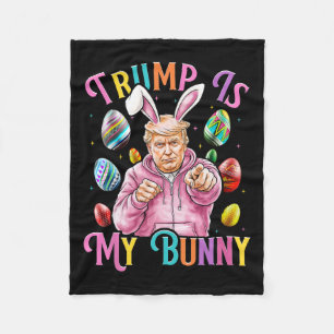 Cobertor De Velo O Trump É Meu Ovos De Primavera De Coelhinho Que F