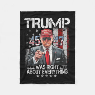 Cobertor De Velo O Trump legal Estava Certo Sobre Tudo O Que Era Am