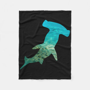 Cobertor De Velo O Tubarão-Hammerhead Amadurece O Dia da Terra e O