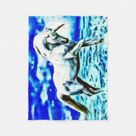 Cobertor De Velo O unicórnio sonha a cobertura do velo