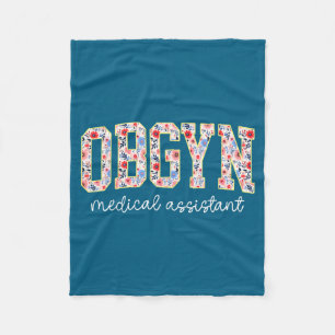 Cobertor De Velo Obstetra Médica Istant Floral Obstetra Médica Ista