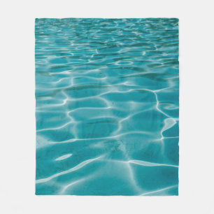 Cobertor De Velo Oceano azul