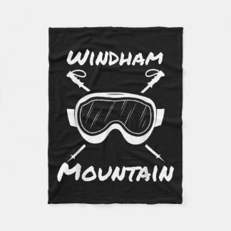 Cobertor De Velo Óculos de Esqui Rústico da Montanha Windham Bastõe