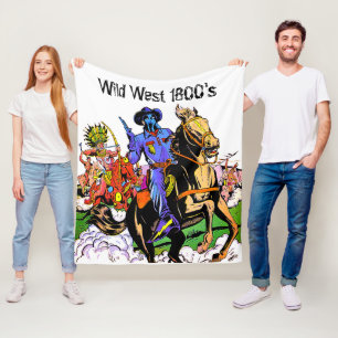 Cobertor De Velo Oeste selvagem 1800