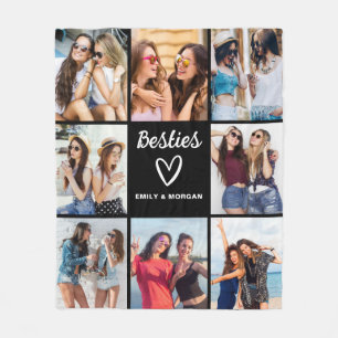 Cobertor De Velo Oferta De Script Besties Para Colagem De Fotos De