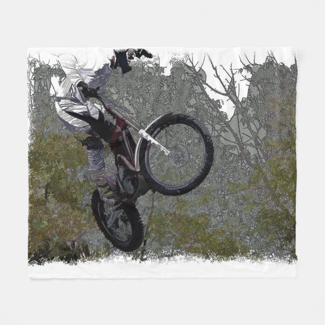 Cobertor De Velo Off-roading - Motocross Racing (Frente (Horizontal))