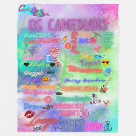 Cobertor De Velo OG Camedian Fleece Blanket