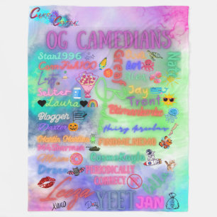 Cobertor De Velo OG Camedian Fleece Blanket
