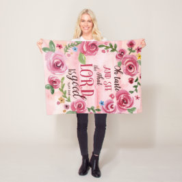 Cobertor De Velo Oh o gosto e considera que o 34:8 do senhor Ser