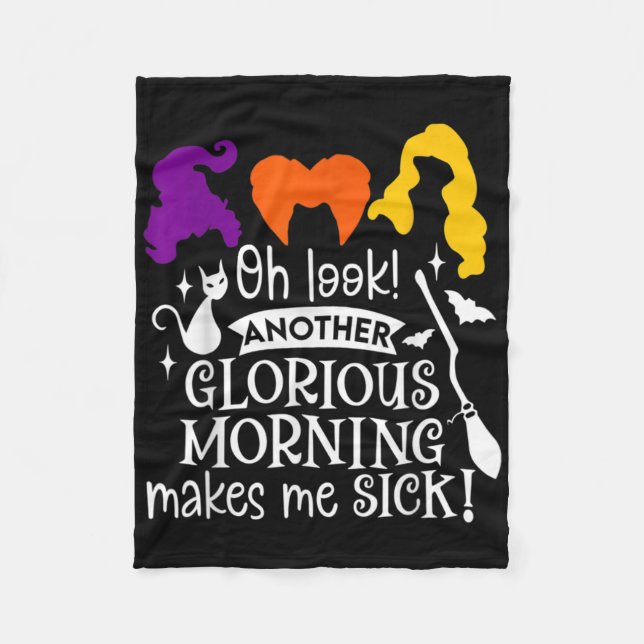 Cobertor De Velo Oh, Olhe Outra Manhã Gloriosa Me Faz Doer (Frente)