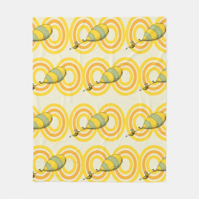 Cobertor De Velo Oh, os lugares que você vai | Padrão Laranja (Frente)