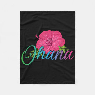 Cobertor De Velo Ohana Aloha Hawaii Da Ilha - Sinta O Fluxo