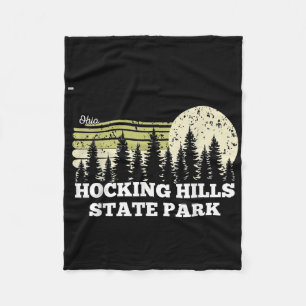 Cobertor De Velo Ohio Caminhada Parque Estadual Hocking Hills Árvor
