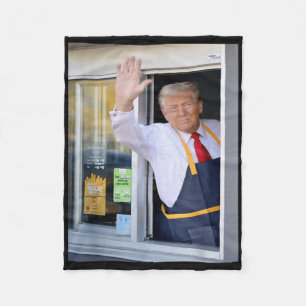 Cobertor De Velo Olá, Arranje Seu Burger Donald Trump Cozinheiros.