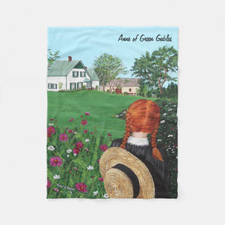 Cobertor De Velo Olhando com a "Love-Anne of Green Gables Blanket"