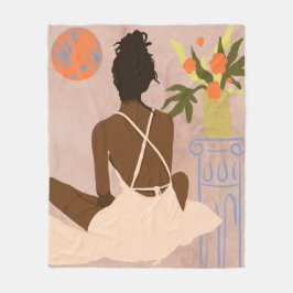 Cobertor De Velo Olhando para o Abismo