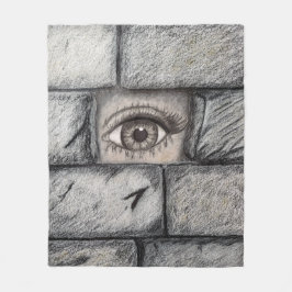 Cobertor De Velo "Olho atrás da parede"