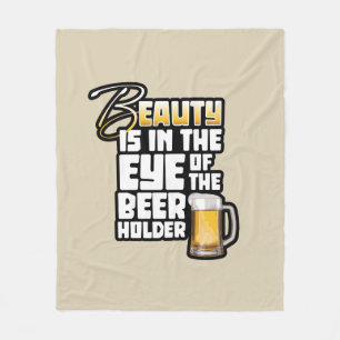 Cobertor De Velo Olho do Detentor de Cerveja - Bebê Engraçado