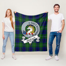 Oliphant Modern Clan Crachá Tartan Xadrez