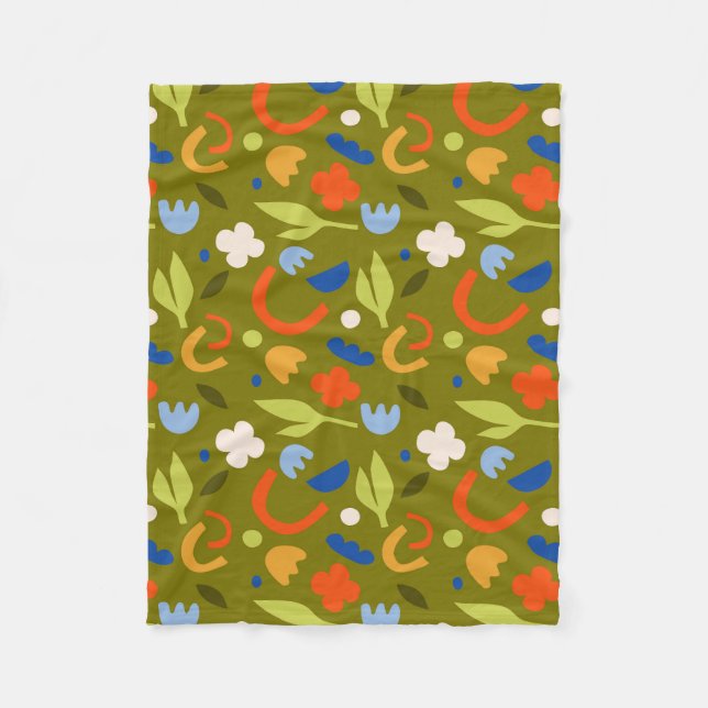 Cobertor De Velo Olive Meadow (Frente)