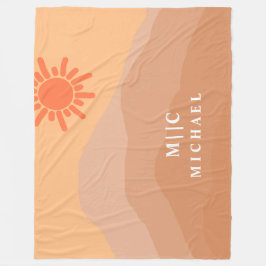 Cobertor De Velo onda montanhosa moderna da abstrato