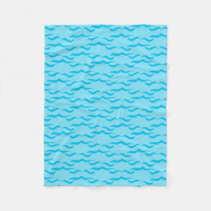 Cobertor De Velo Ondas de Água do Mar Azul Pastel Oceano Pacífico