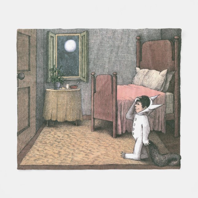 Cobertor De Velo Onde Estão As Coisas Selvagens | Cena 7 (Frente (Horizontal))