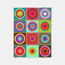 Cobertor De Velo Op Art #20