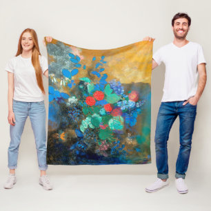 Cobertor De Velo Ophelia entre as Flores, Redon